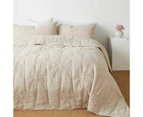 Target Palm Quilted Coverlet - Driftwood