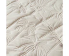 Target Palm Quilted Coverlet - Driftwood