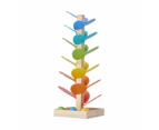 Wooden Play Rainbow Leaf Tower - Anko