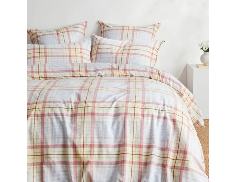 Target Lottie Linen/Cotton Quilt Cover Set