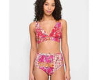 Target Resort Plunge Bikini Swim Top