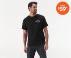 Billabong Men's Arch Fill Short Sleeve Tee / T-Shirt / Tshirt - Black