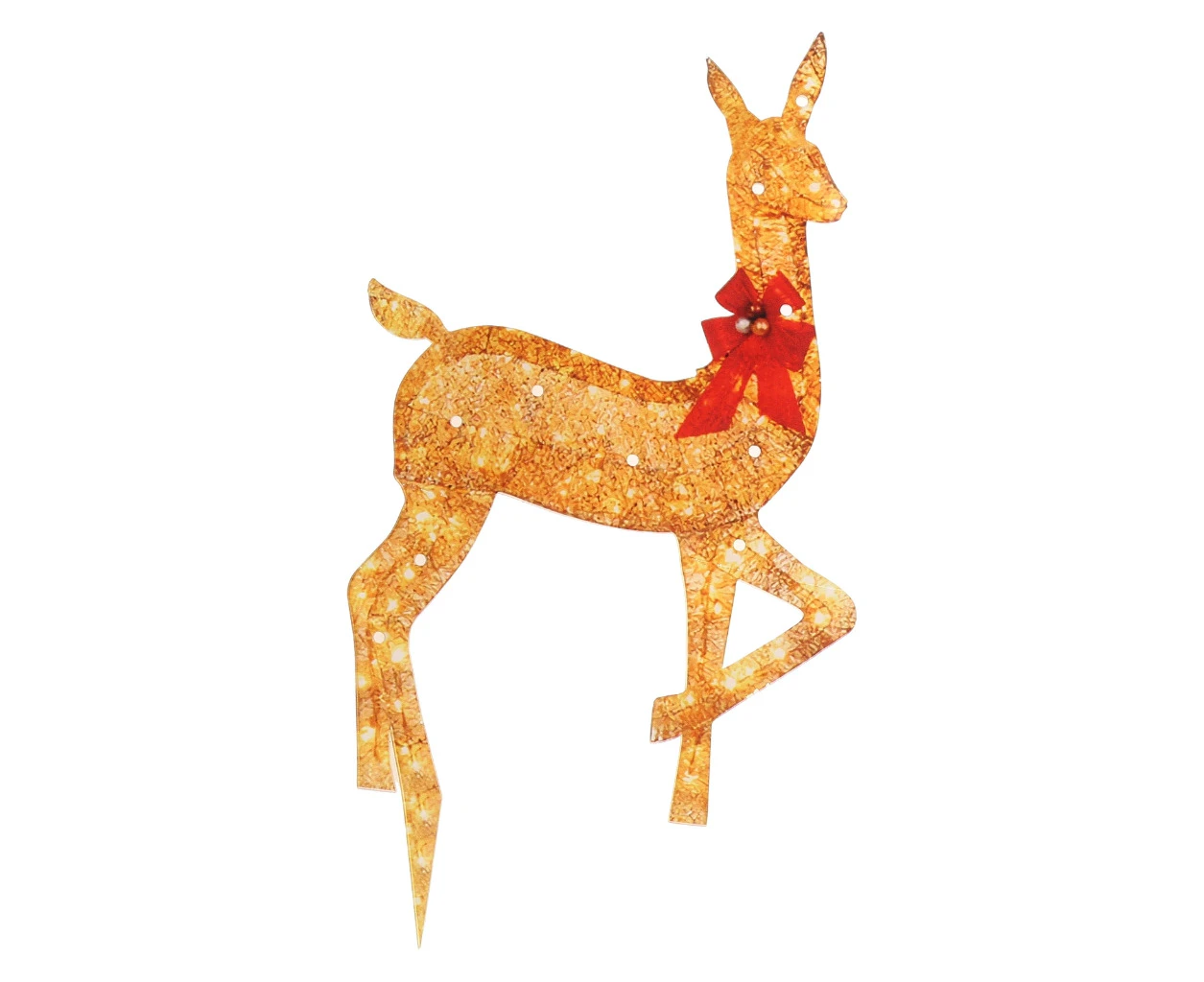 Christmas Reindeers Lights Acrylic Material for Outdoor Yard Decorations - Medium size