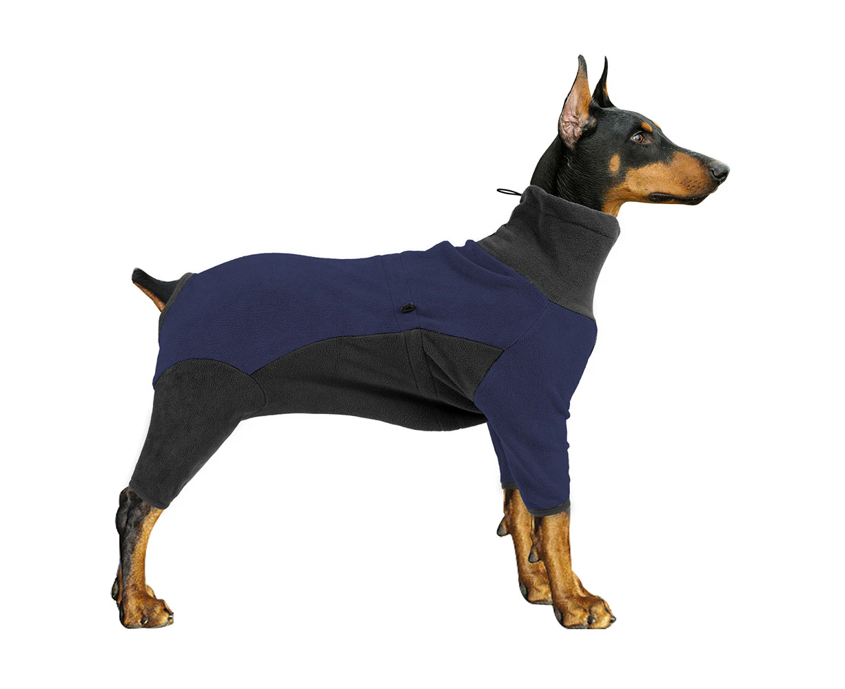 Rewera Winter Jackets And Winter Coats For Dogs Fleece Overall Dog Fleece Jacket Winter Coat Large Dogs Winter Clothing For Small Medium Sized Pets Indoors