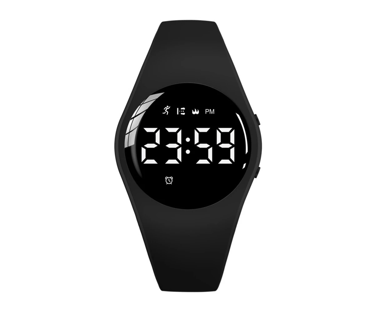 Kids Digital Watch Waterproof Sports Smartwatch With Fitness Recorder Vibrating Alarm Clock Stopwatch For Boys Girls Outdoor Running