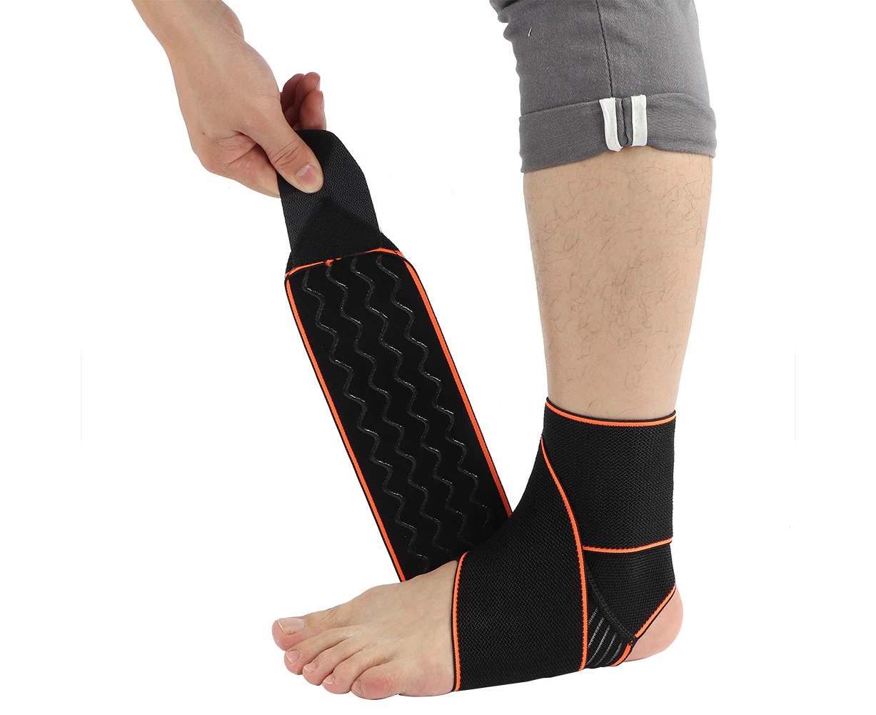 Adjustable Ankle Protector Sports Protective Guard Compression Breathable Support Brace