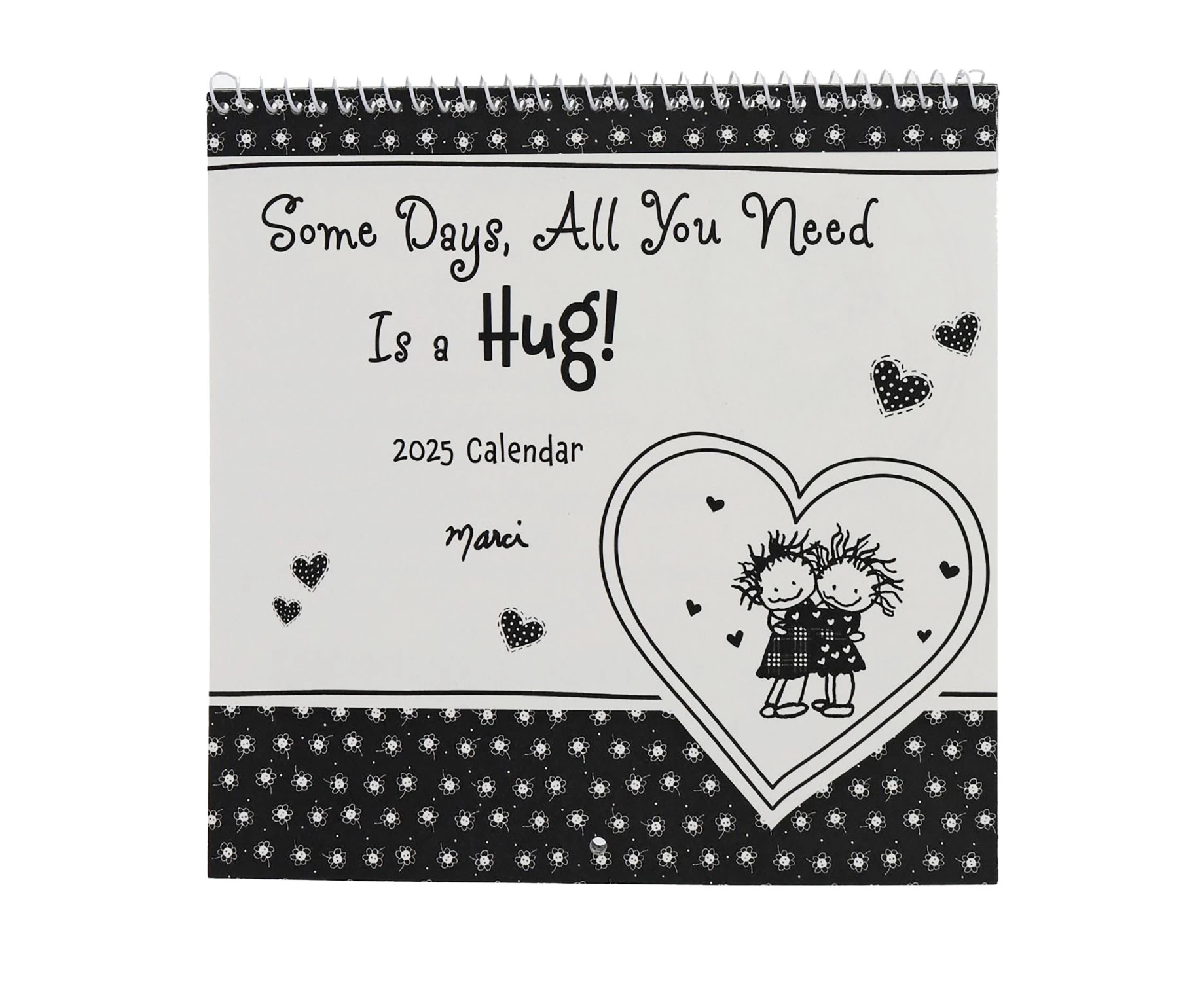 2025 Calendar Some Days, All you Need is a Hug Mini Wall Blue Mountain Arts CA5293