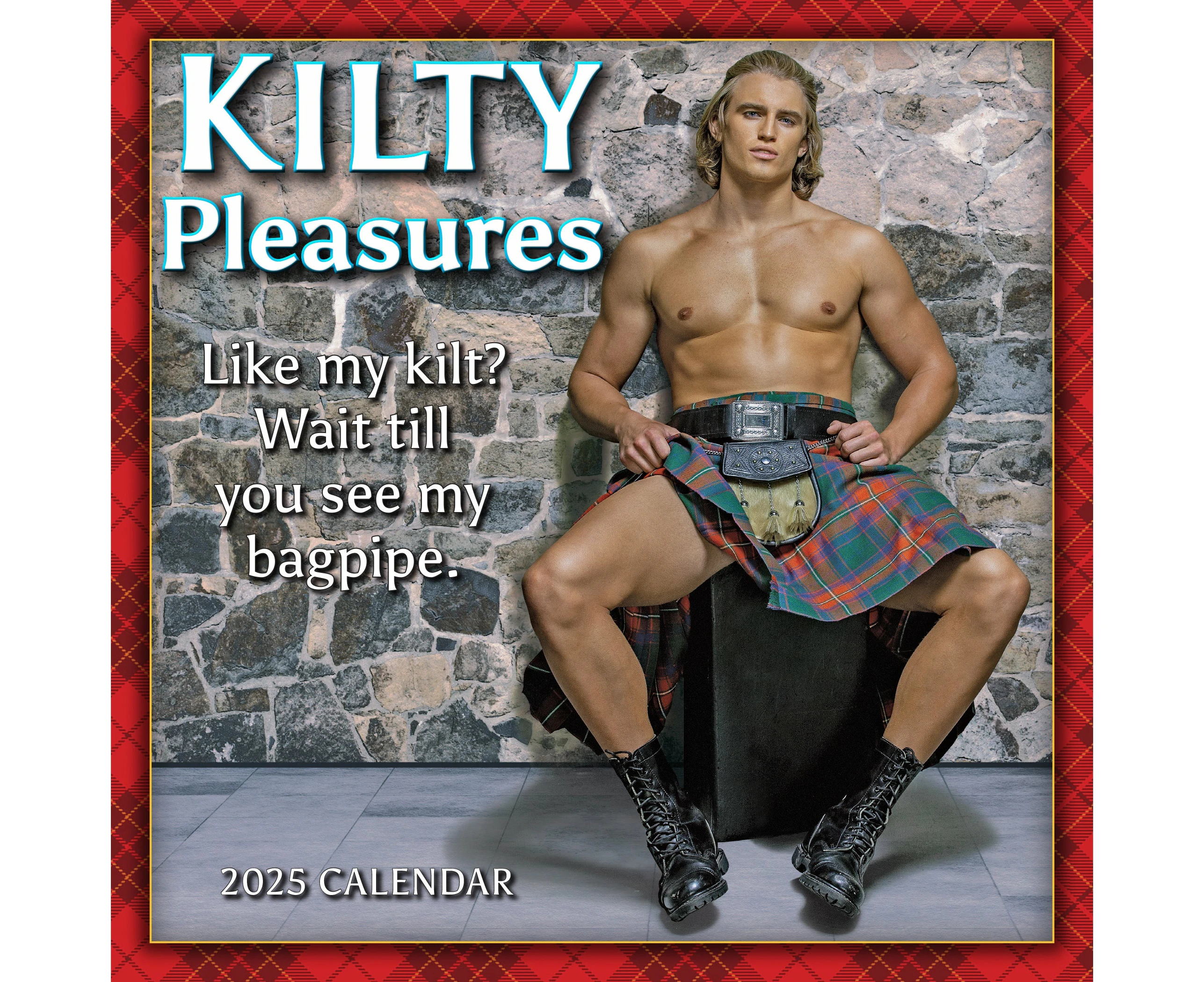 2025 Kilty Pleasures Mini Wall Calendar