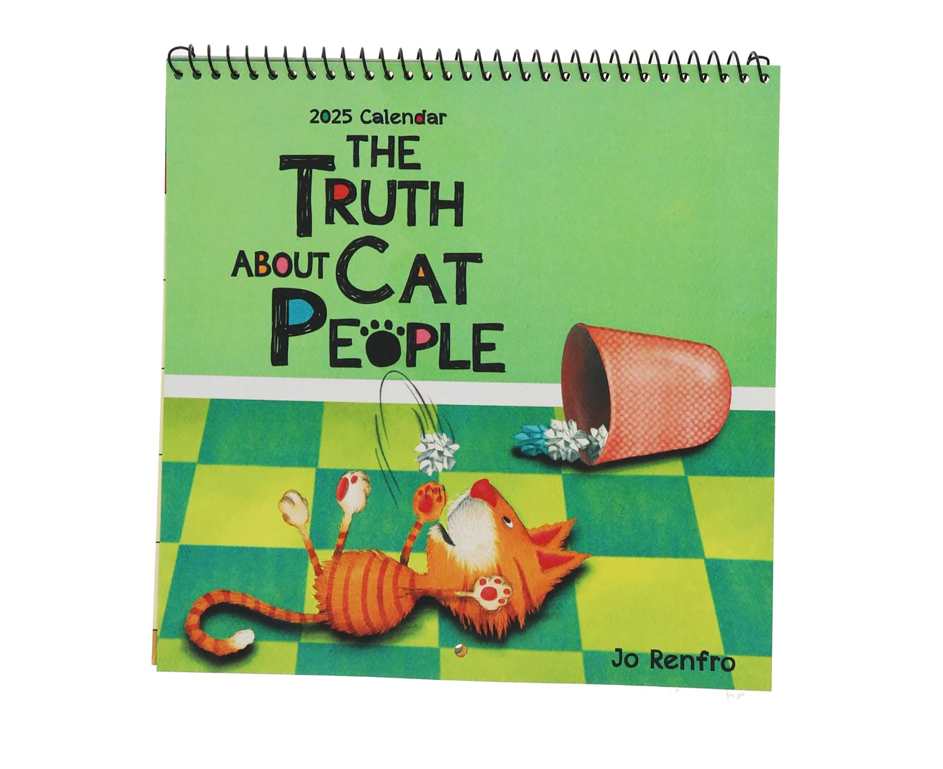 2025 Calendar The Truth About Cat People Mini Wall Blue Mountain Arts CA5200