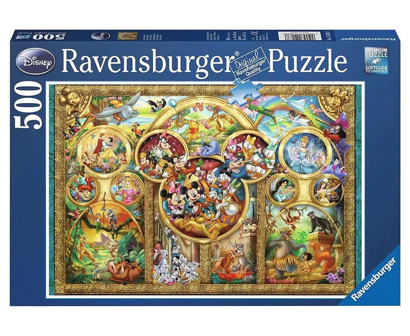 Ravensburger Disney Family 500-Piece Jigsaw Puzzle