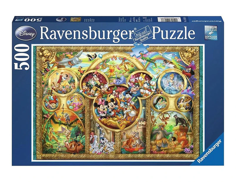 Ravensburger Disney Family 500-Piece Jigsaw Puzzle