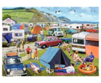 Ravensburger Leisure Days: Camping & Caravanning 1000-Piece Jigsaw Puzzle