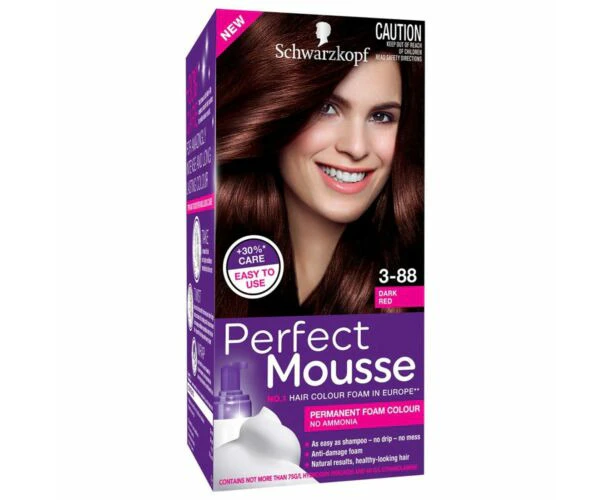 Schwarzkopf Perfect Mousse 3-88 Dark Red