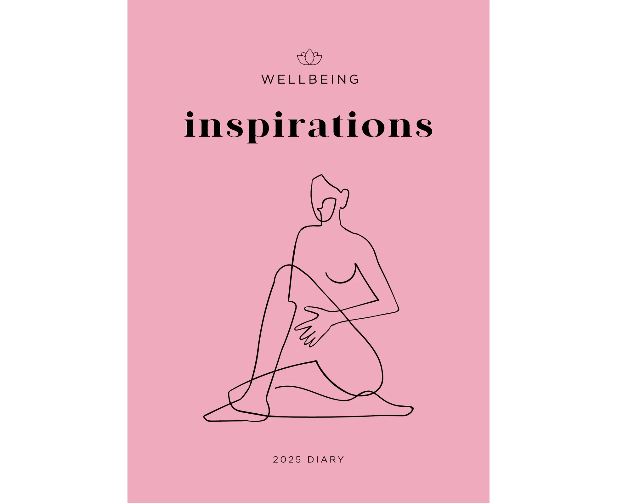 2025 Diary Wellbeing Inspirations Week to View by Paper Pocket