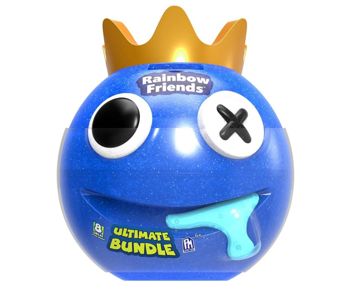 Rainbow Friends Ultimate Bundle Head Blue Metallic Set