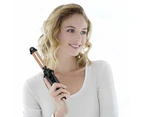 WSECOMM 4000 mAh USB Cordless Curling Iron Rechargeable, 302°F-356°F Mini Hair Curler, Portable Travel Curling Iron, with 3 Temp Setting, Small Hai