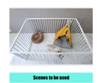 BJWD Dog Playpen Enclosure Portable Panel Pet Playpen Fold Puppy Exercise Play Fence 8Panels