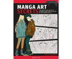 Search Press Manga Art Secrets Paperback Learning Creative Art Book 128-Pages