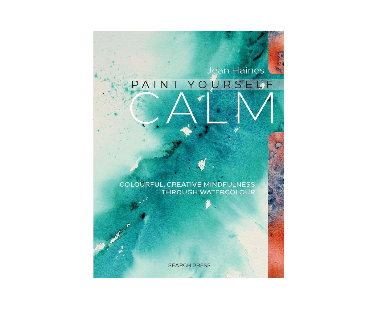 Search Press Paint Yourself Calm Paperback Learning Creative Book 128-Pages