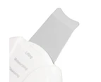 Ultrasonic Skin Scrubber Spatula for Blackhead Removal, Pore Cleaning, and Skin Lifting in White