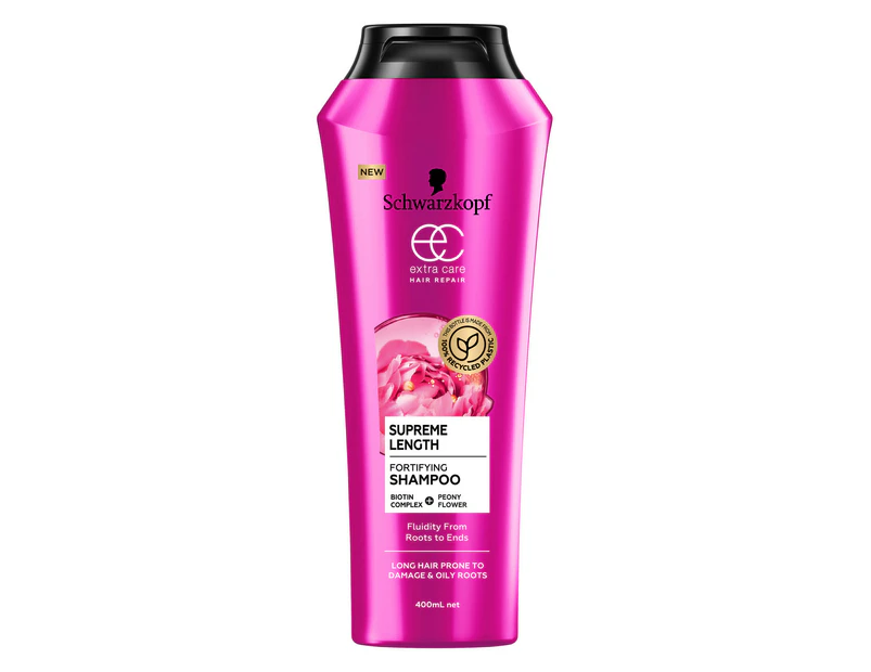 Schwarzkopf Extra Care Supreme Length Fortifying Shampoo 400mL