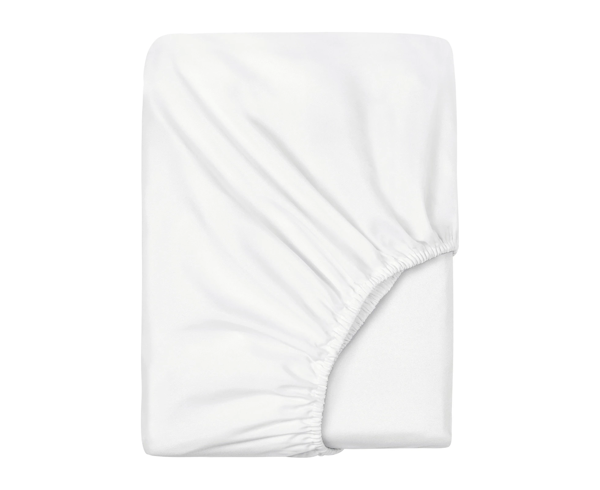 Linenova Cooling Bamboo 1 Piece 2000TC Fitted Sheet 40cm Wall - White