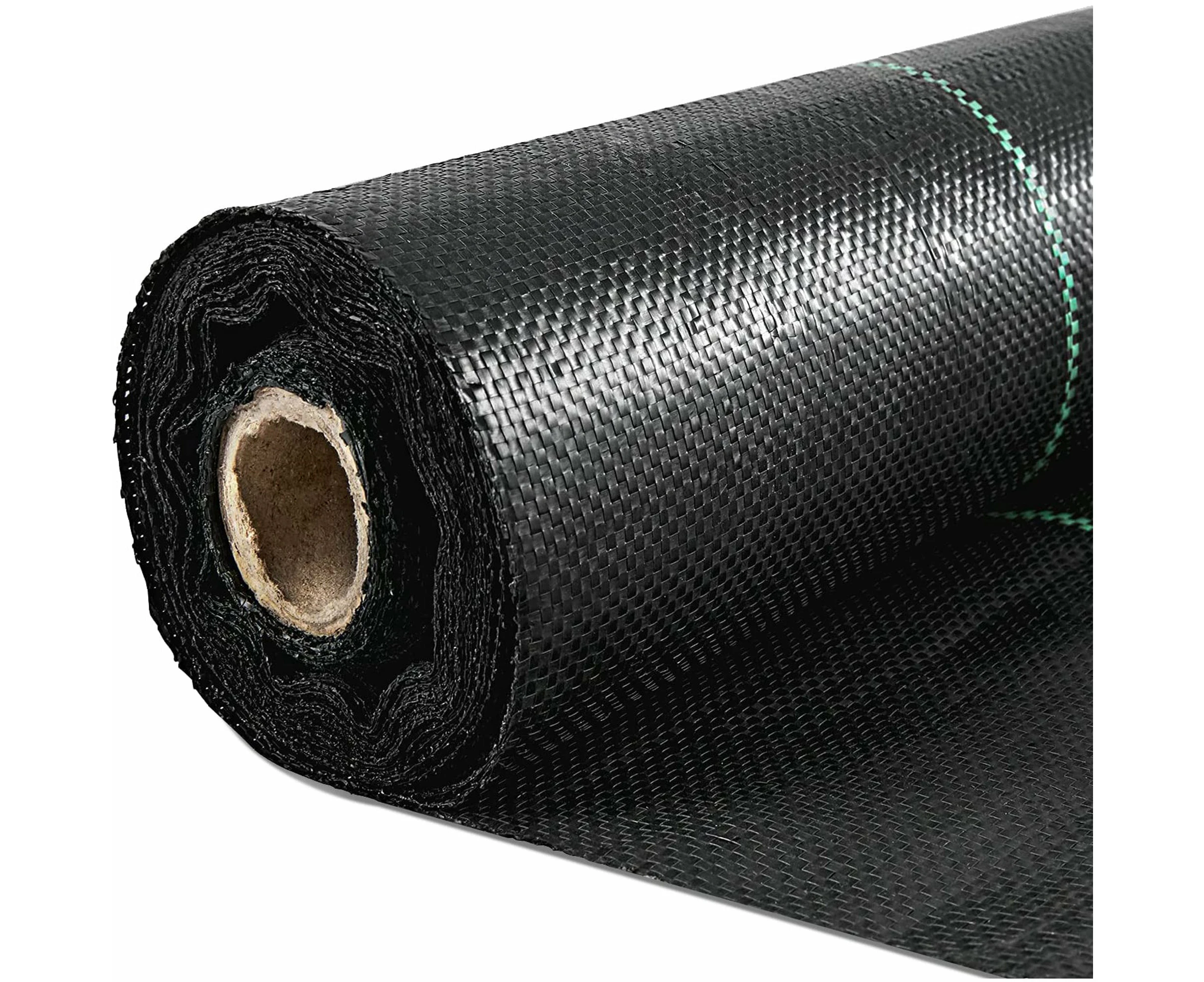 Weed Barrier Landscape Fabric Heavy Duty, 5FT x 10FT Thicken Garden Fabric Weed Mats, Weed Control Garden Cloth, Woven Geotextile Fabric