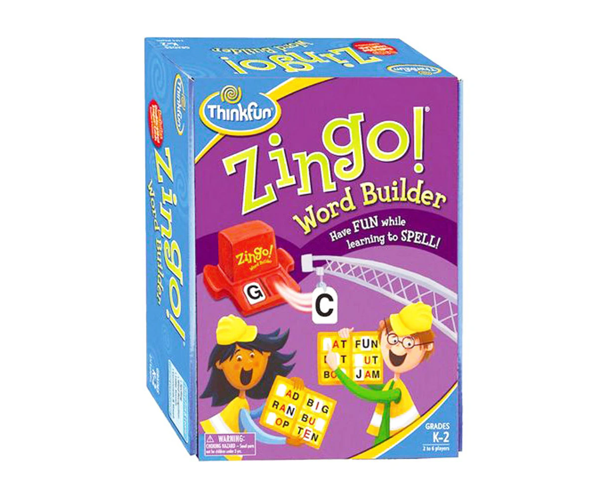 Zingo! Word Builder Game Board Game