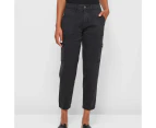 Target Utility Stretch Twill Pants - Black