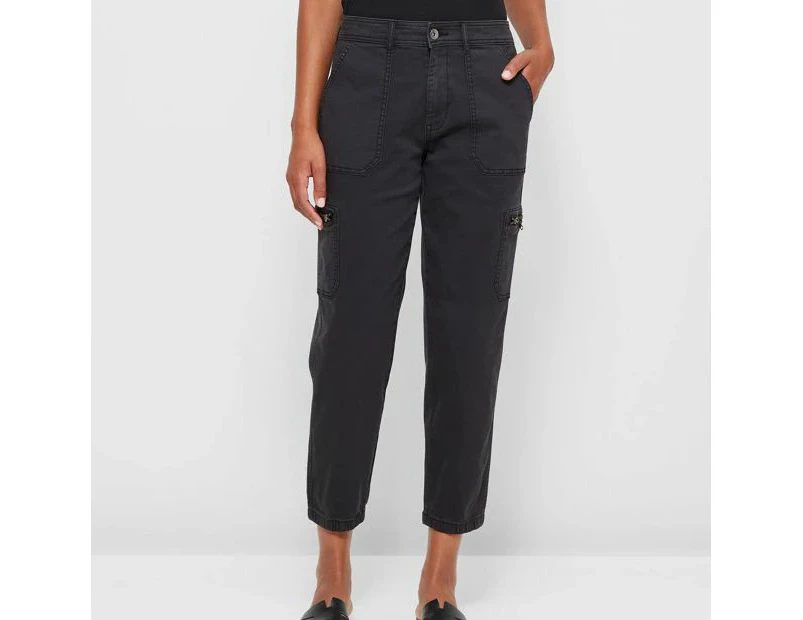 Target Utility Stretch Twill Pants - Black