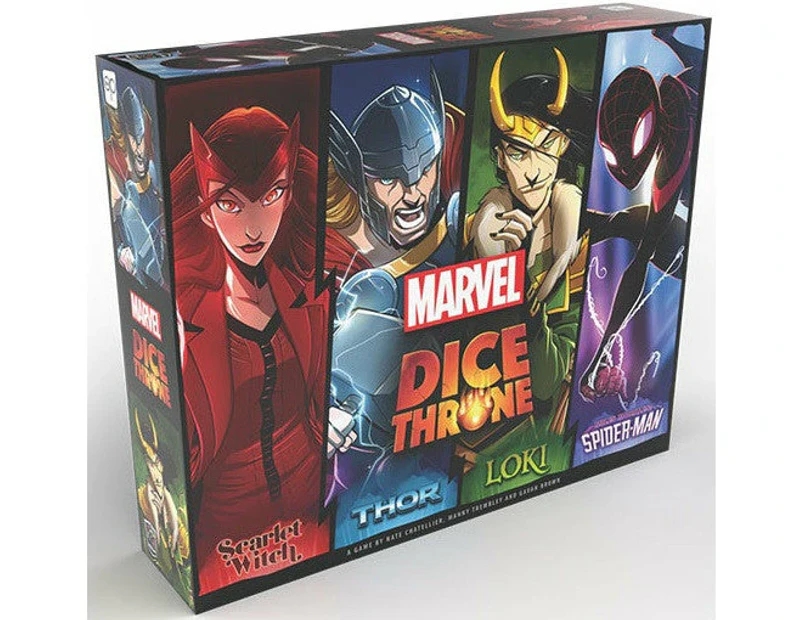 Dice Throne Marvel 4 Hero Box