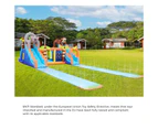 AirMyFun 12 Play Zones Inflatable Dual Water Slide Animal Theme Jumping Castle