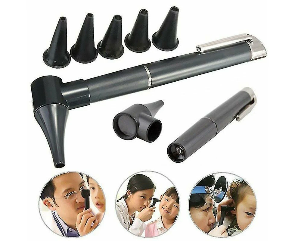 Diagnostic Otoscope Set Penlight Ear Health Care Medical Equipment Flashlight Magnifier Len