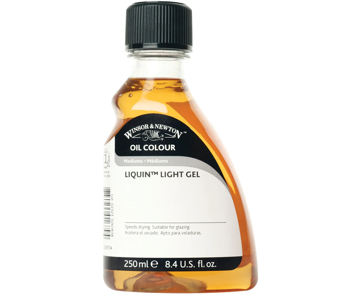 Winsor & Newton 250ml Liquin Light Gel Quick Drying Artist Painting Mediums