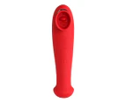 Maia Destiny USB Rechargeable Suction Vibrator - Red