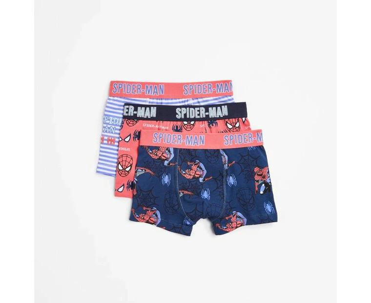 Marvel Spider-Man Boys Trunks 3 Pack Underwear Gift Set