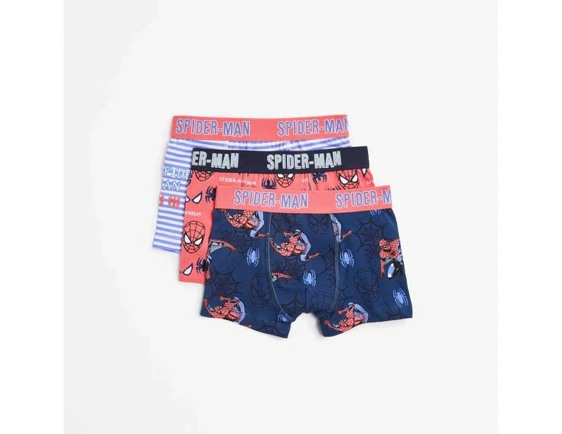 Marvel Spider-Man Boys Trunks 3 Pack Underwear Gift Set