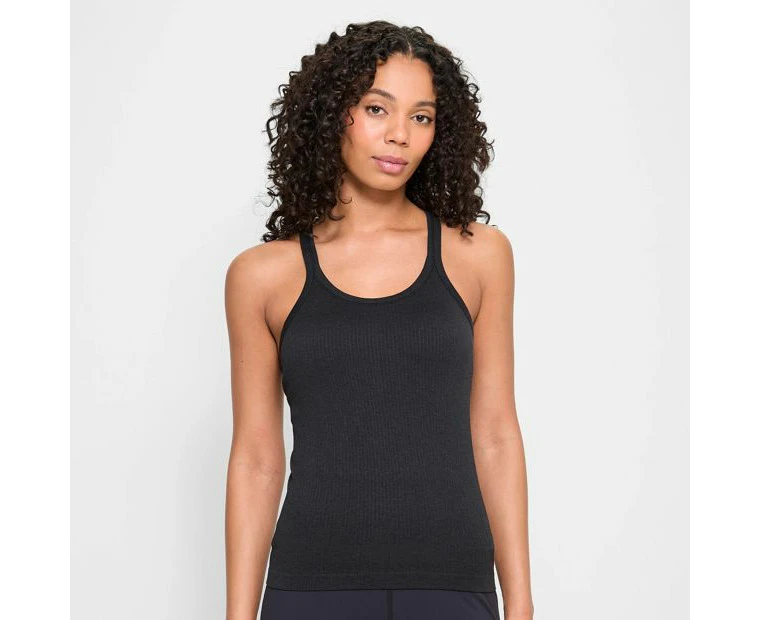 Target Active Studio Ribbed Tank Top with Shelf Bra