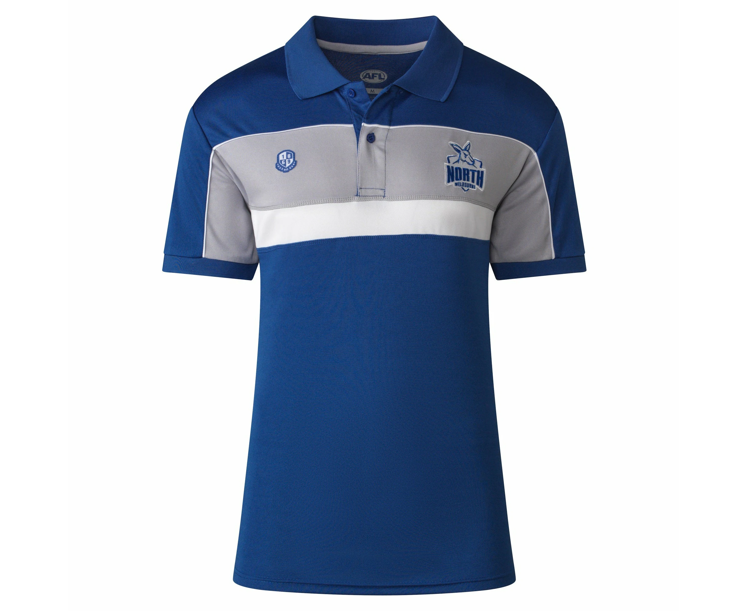 North Melbourne Kangaroos AFL Footy Mens Premium Polo T-Shirt