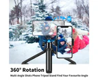 2-in-1 Remote Shutter Mini Tripod and Selfie Stick for Smartphones