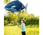 Inflatable Remote Controlled Flying Fish Toy - Battery Operated - Shark