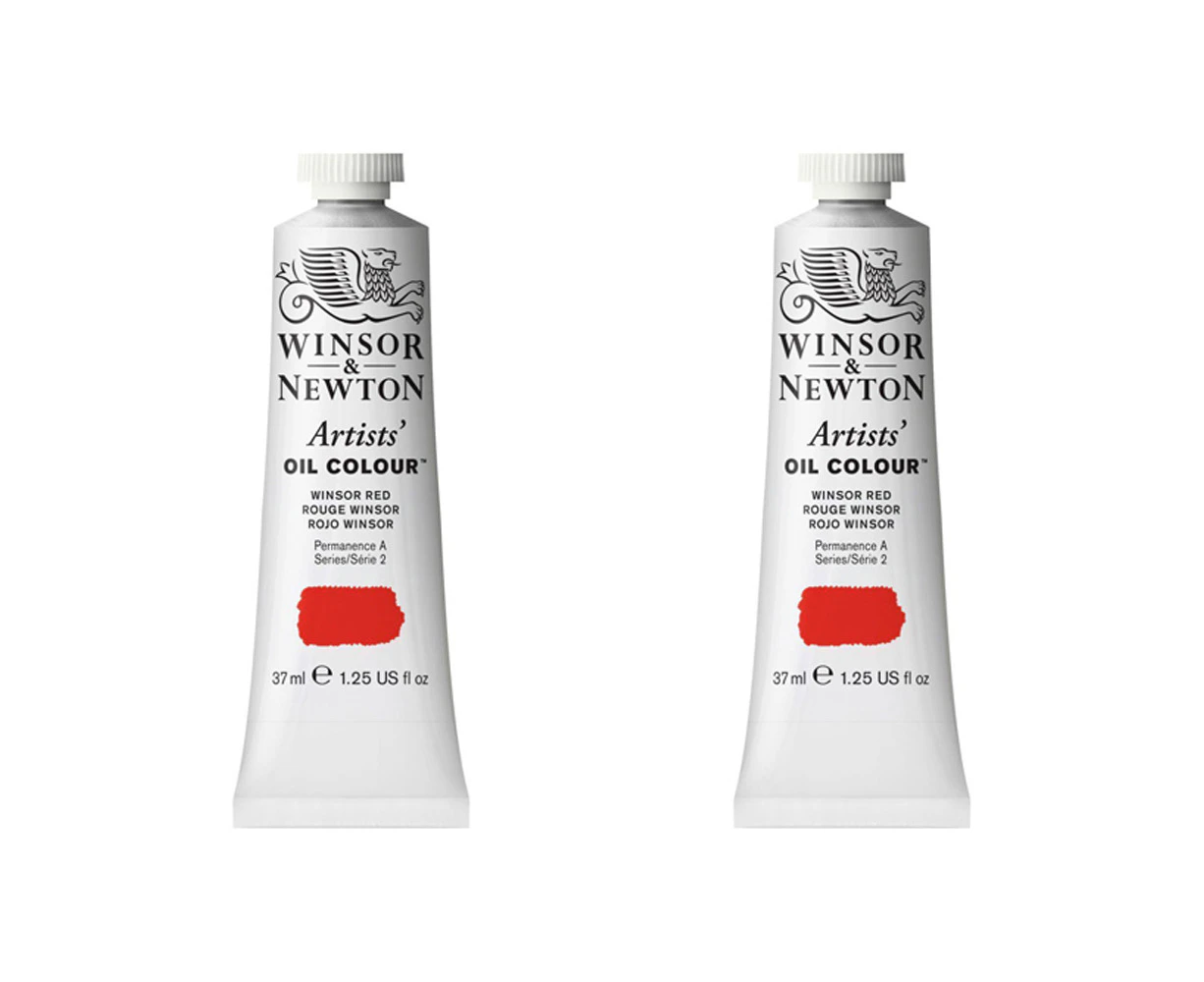 2x Winsor & Newton Artists Oil Colour 37ml Craft Paint Tube Flesh Tint Series 2