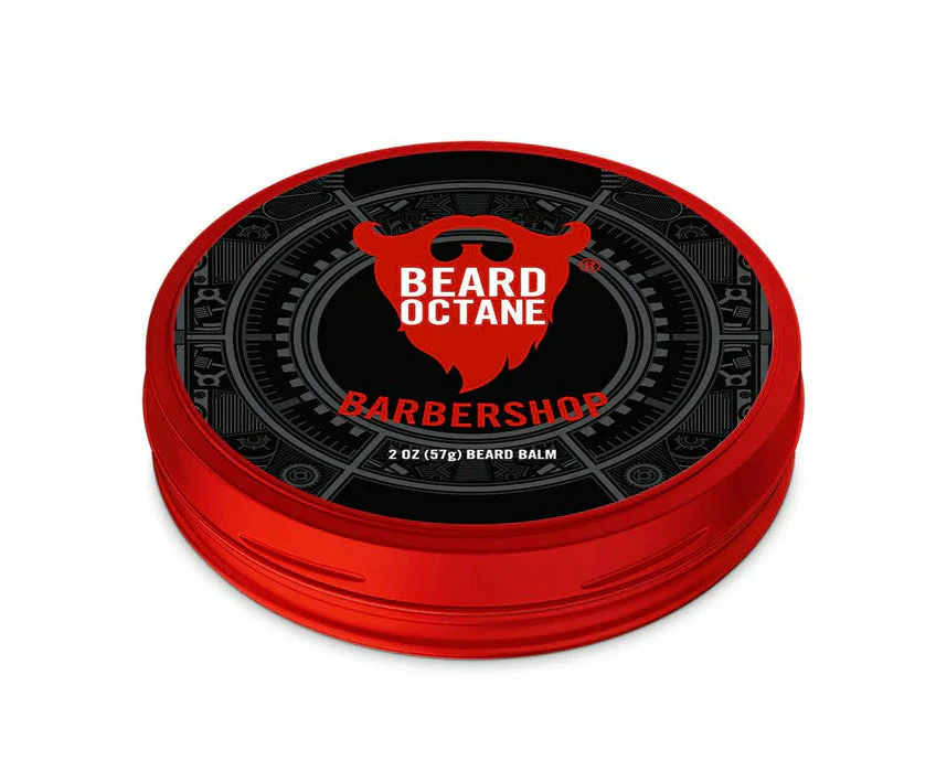 Barbershop Beard Balm - Shaving Cream, Lemon & Bergamot