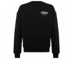 Comme Des Fuckdown Black Cotton Sweater - XXL