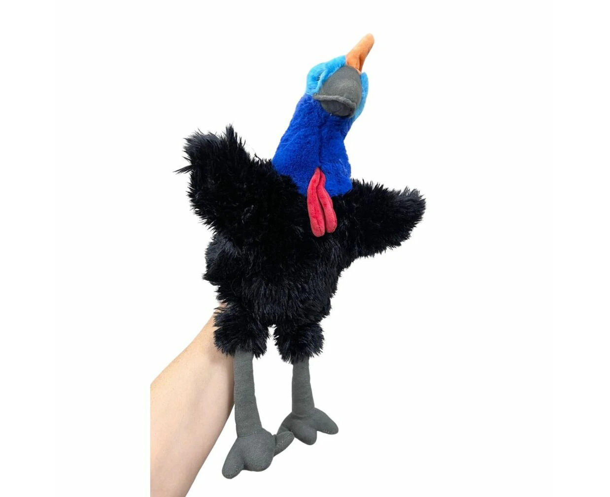 Cassowary Puppet Eco Buddies Soft Toy - C A Australia