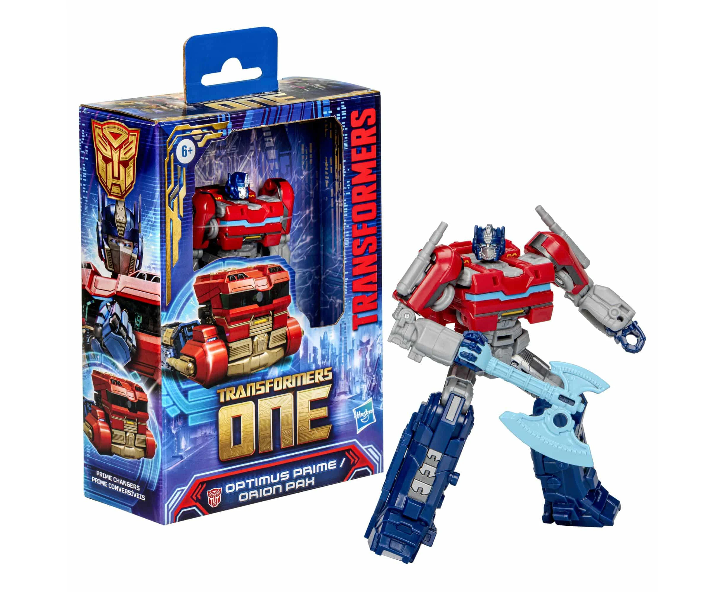 Transformers One Prime Changer Optimus Prime (orion Pax) 5-inch Robot Action Figure, Interactive Toys For Boys And Girls Ages 6 And Up