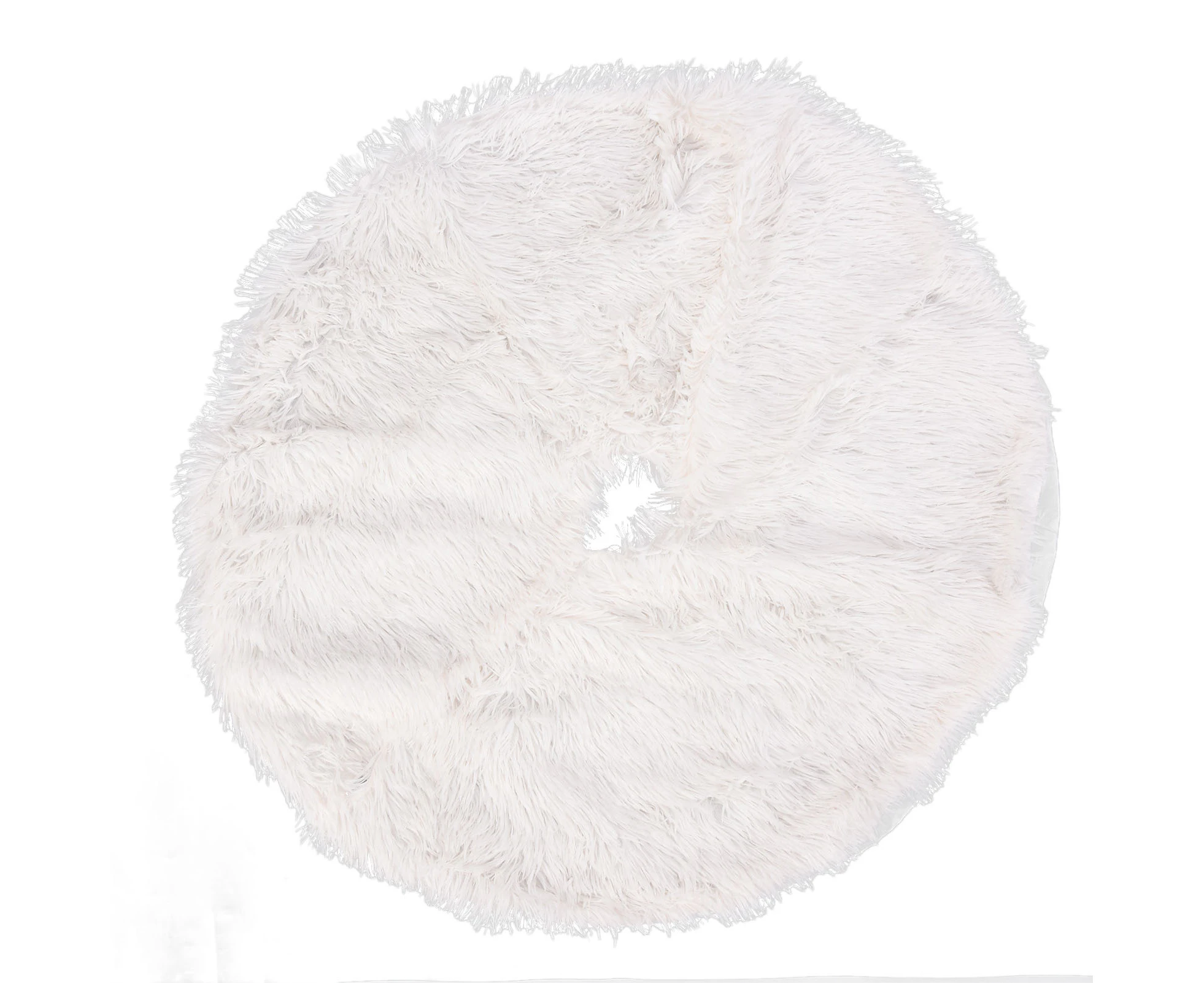 Christmas Tree Skirt Floor Mat Base Cover Round Carpet for Xmas New Year Party Holiday Home Decoration 120CM