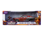 Jada Toys Marvel Guardians Of The Galaxy 1:24 1967 Shelby Gt500 Die-cast Car With 2.75" Starlord Figure