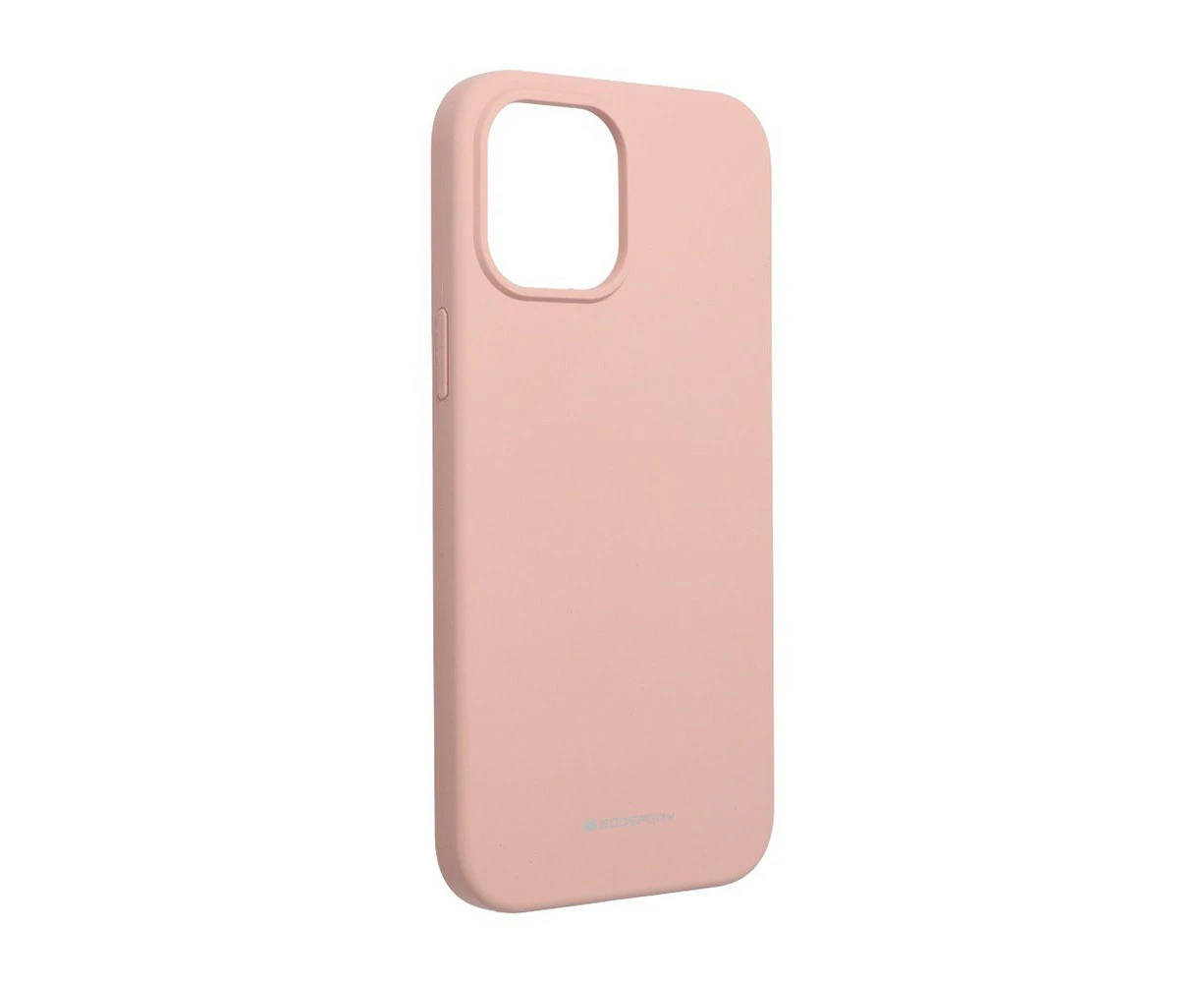 Mercury Silicone Cover Case for iPhone 16 Pro Pink Sand