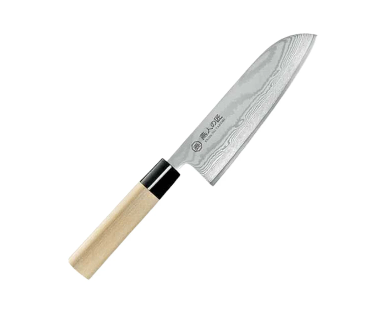 Yokoyama Enjin No Takumi Santoku Knife 165mm Made In Japan